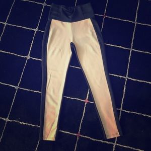 High waisted jeggings.